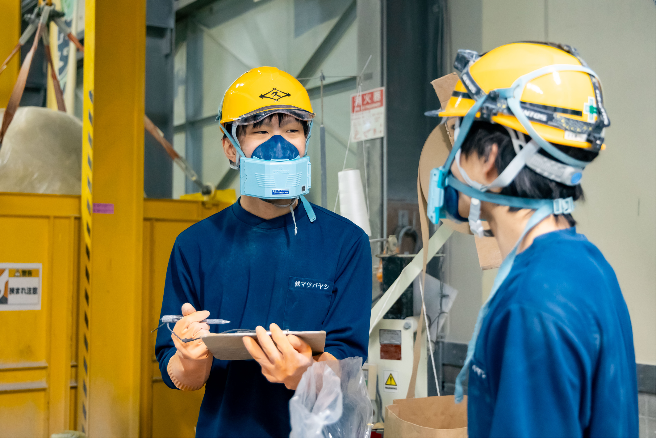 化学製品の製造作業